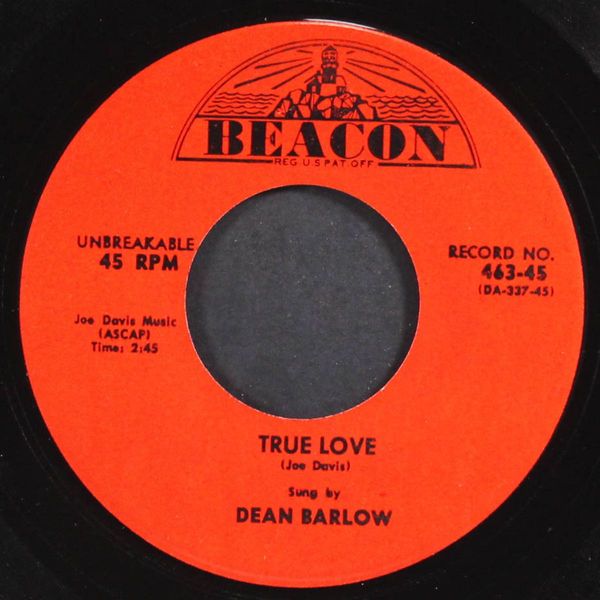 i'll string along with you / true love by DEAN BARLOW