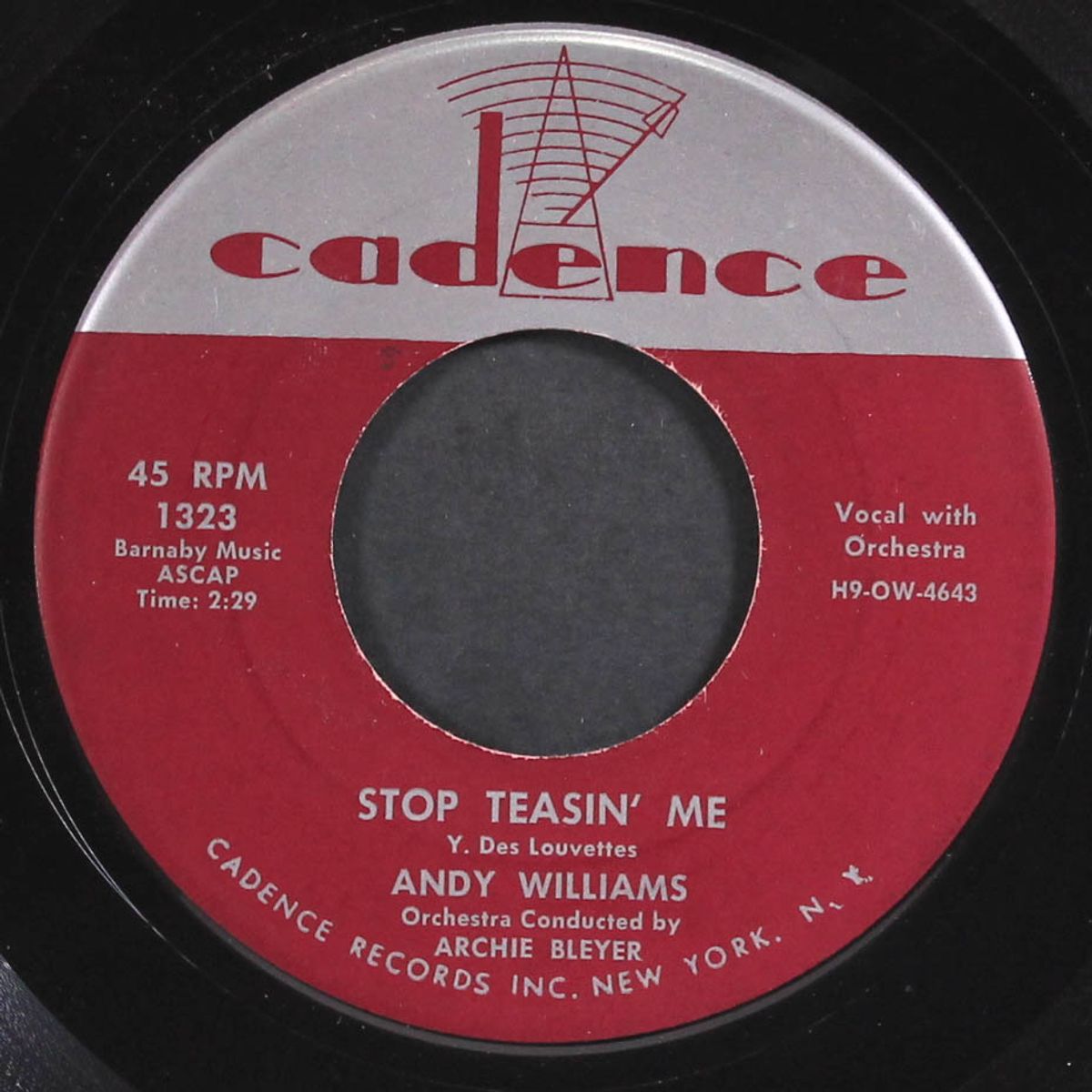 i like your kind of love by ANDY WILLIAMS