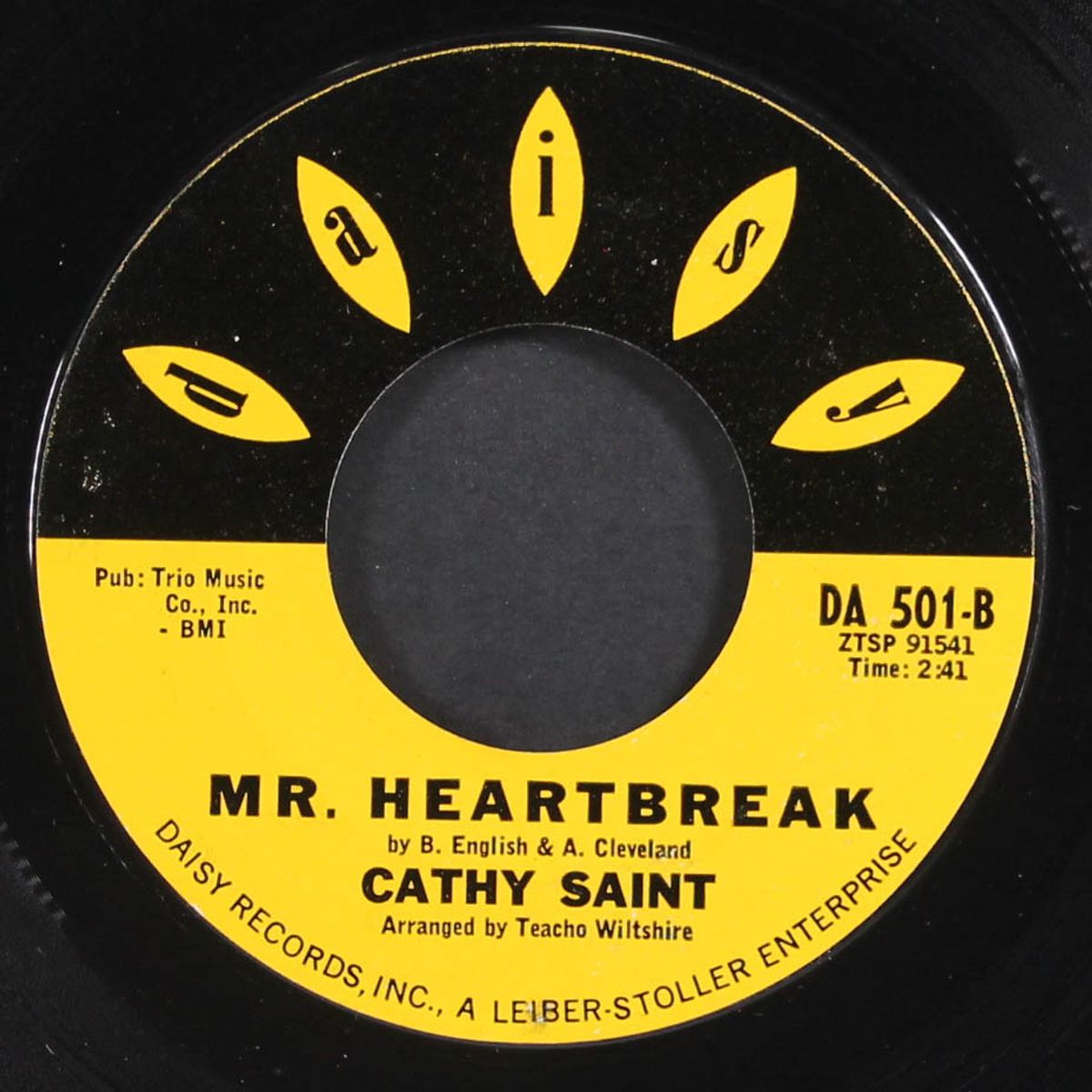 big bad world / mr. heartbreak by CATHY SAINT