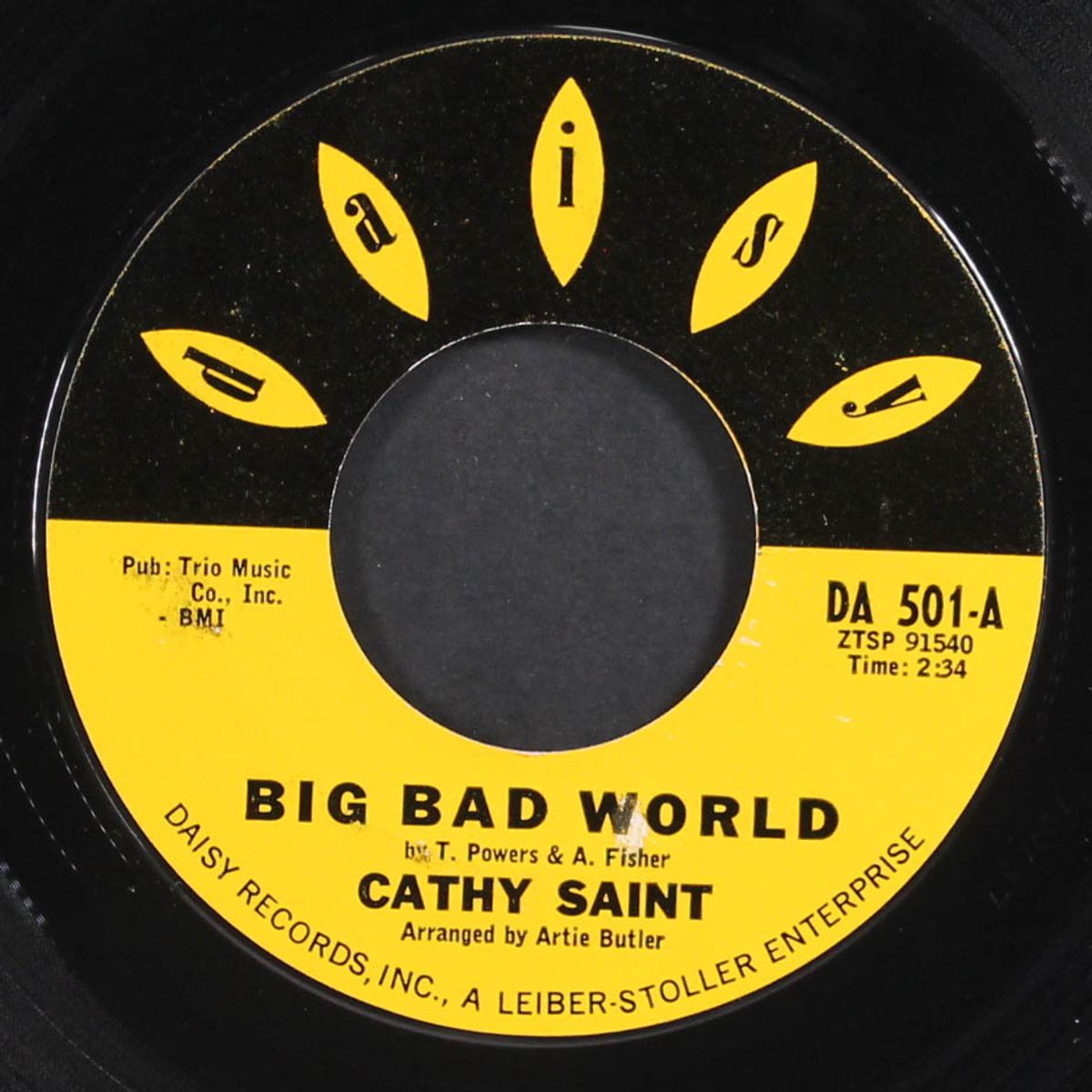 big bad world / mr. heartbreak by CATHY SAINT