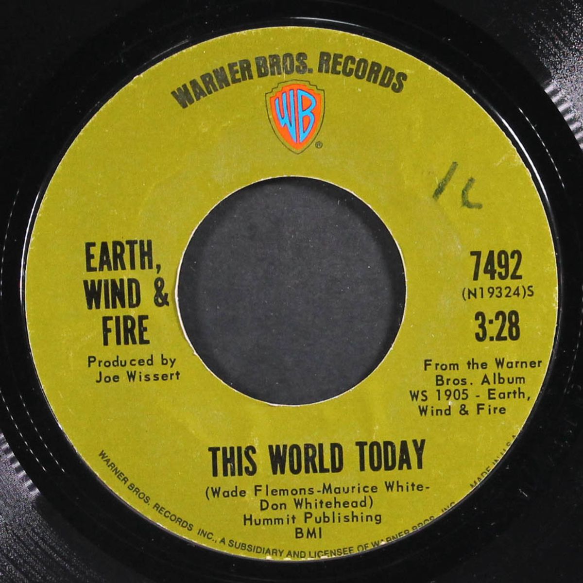 love is life / this world today by EARTH, WIND & FIRE