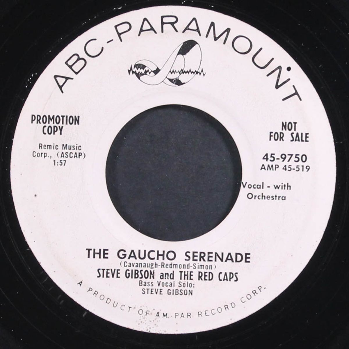 write to me / the gaucho serenade by STEVE GIBSON & RED CAPS