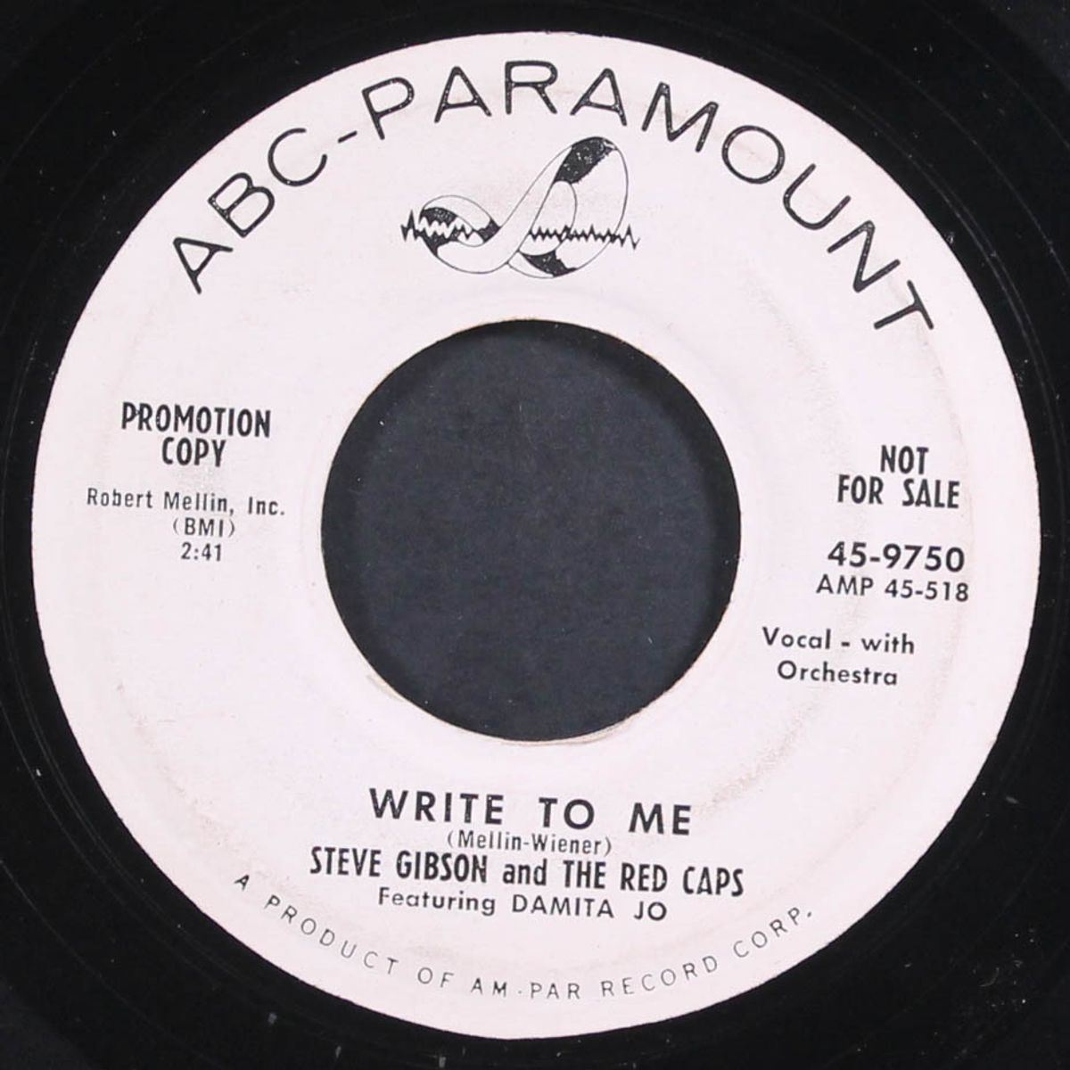 write to me / the gaucho serenade by STEVE GIBSON & RED CAPS