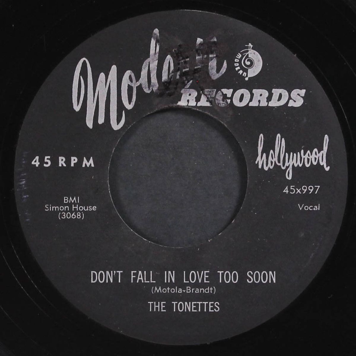 don't fall in love too soon / tonight you belong to me by TONETTES