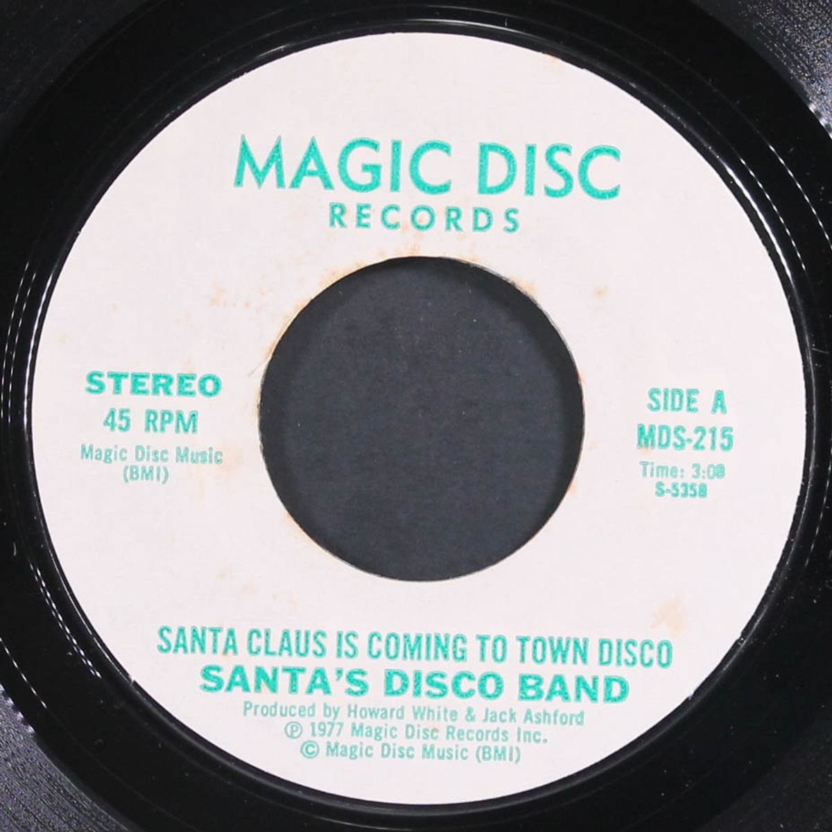 santa claus is coming to town disco / joy by SANTA'S DISCO BAND / MARY LOVE