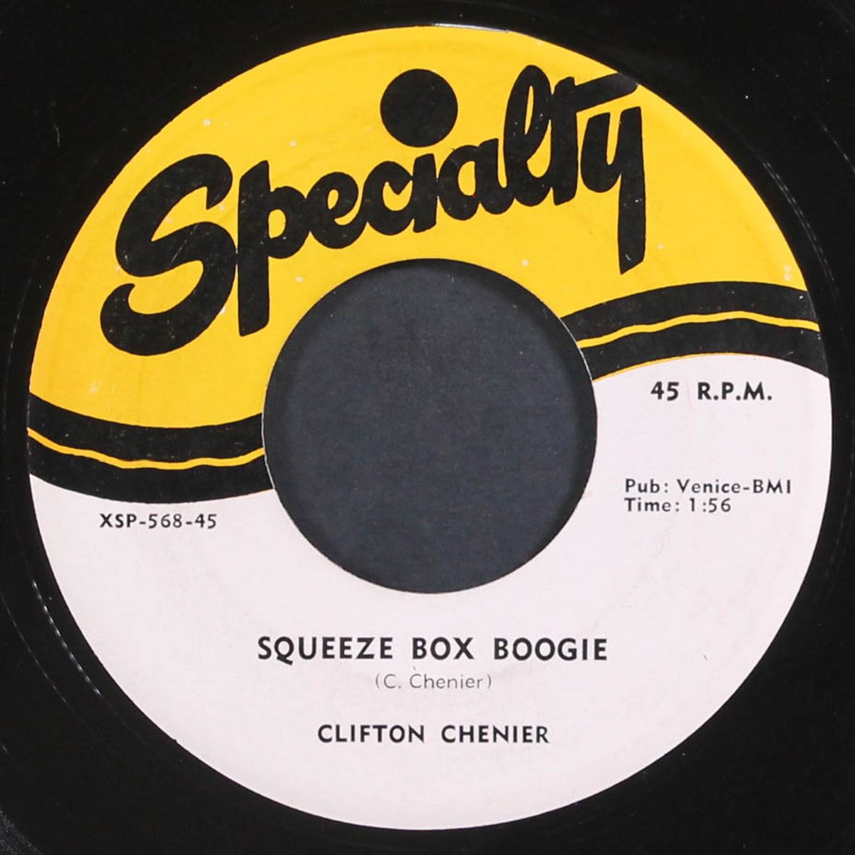 squeeze box boogie / the cats dreamin' by CLIFTON CHENIER