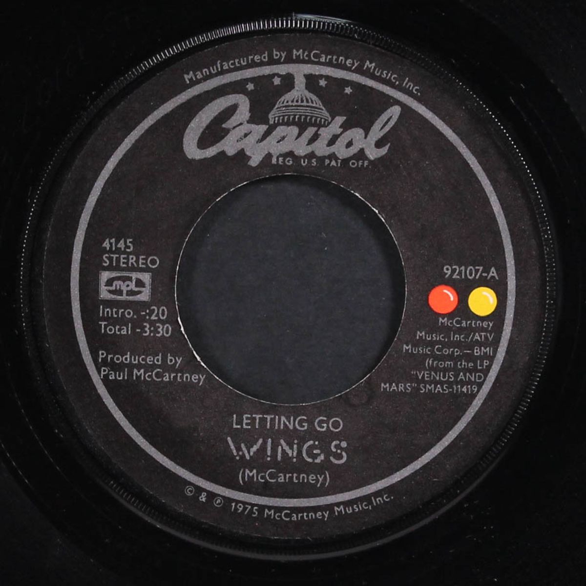 letting go / you gave me the answer by WINGS