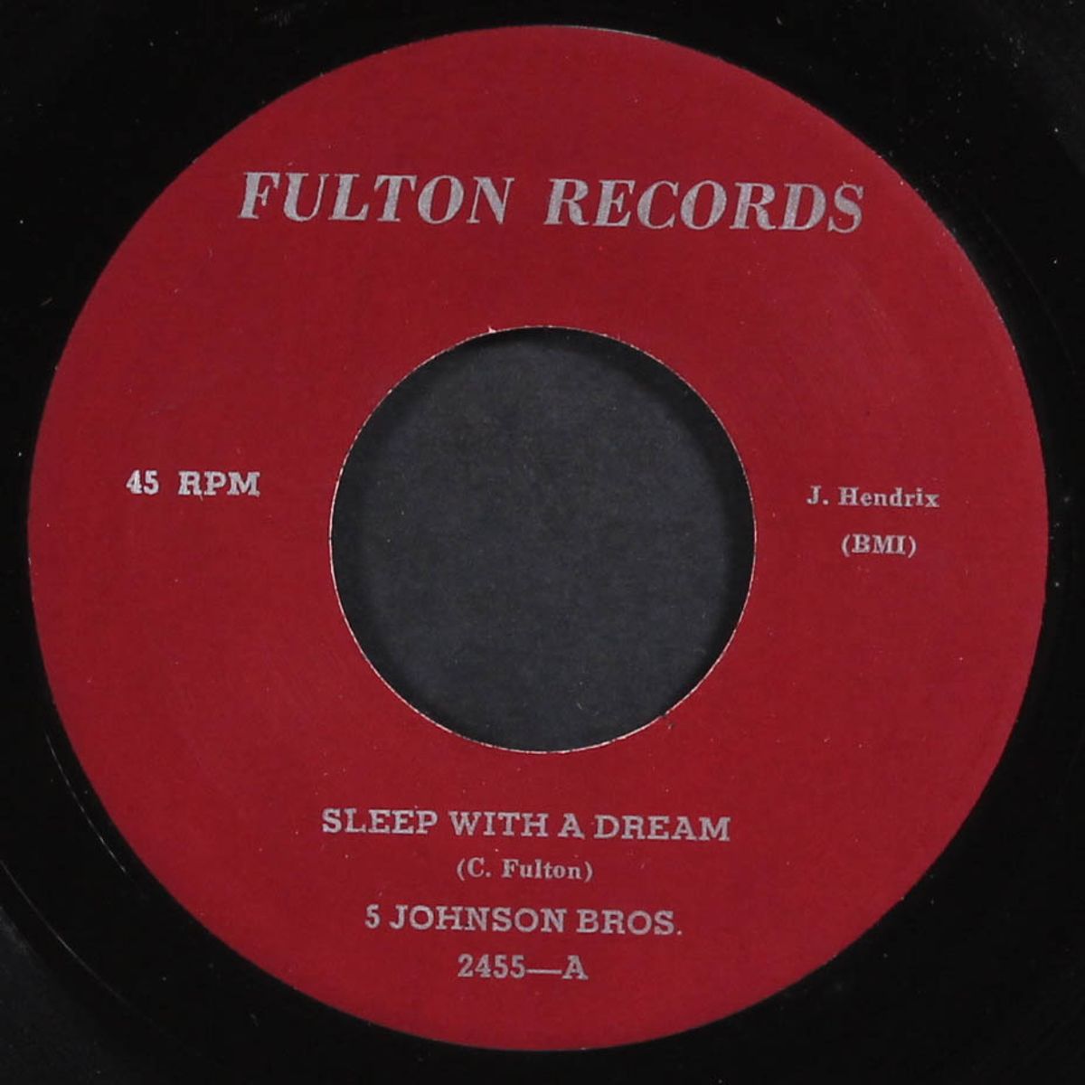 sleep with a dream / happy rock & roll by FIVE JOHNSON BROTHERS