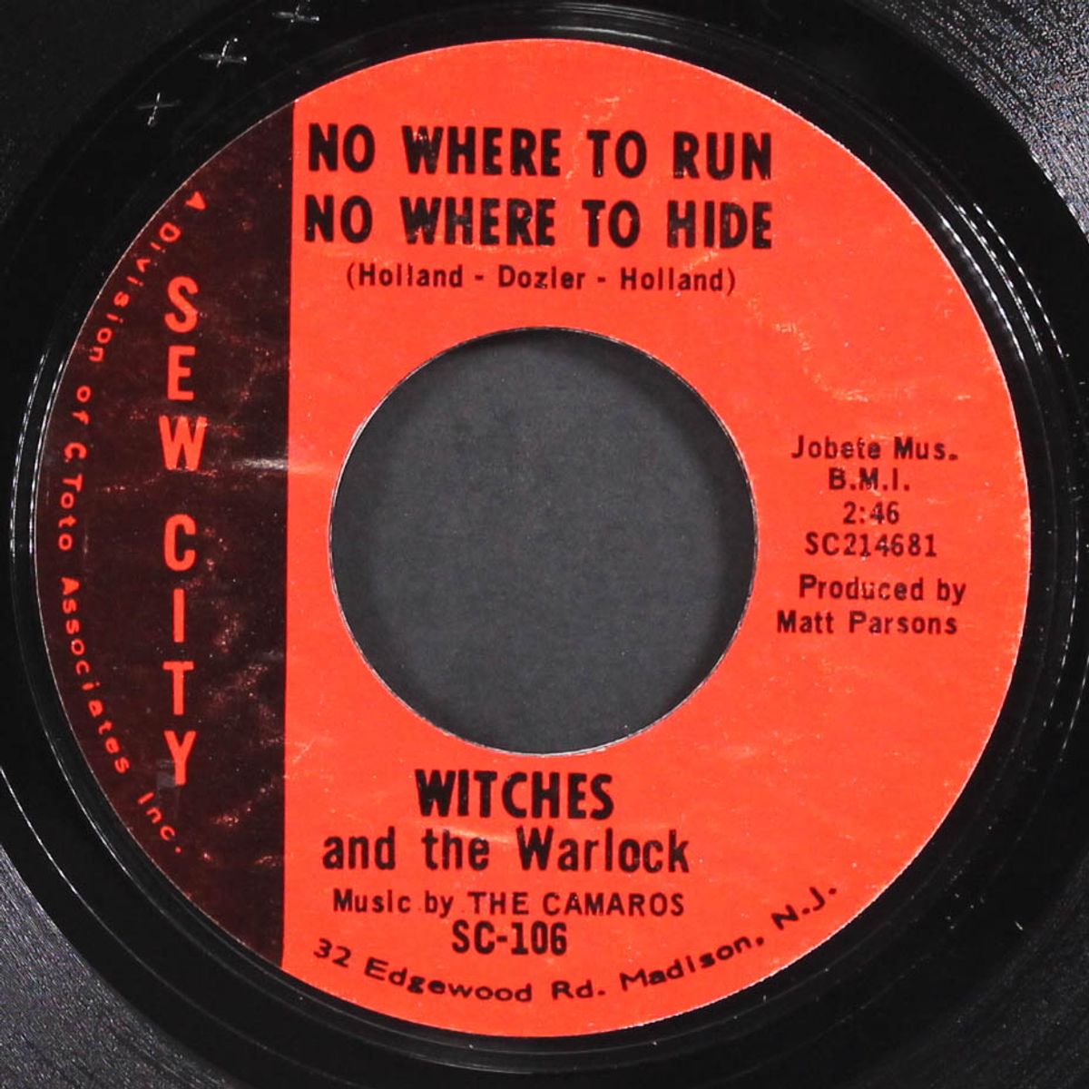 no where to run, no where to hide / the wanderer by WITCHES & THE WARLOCK