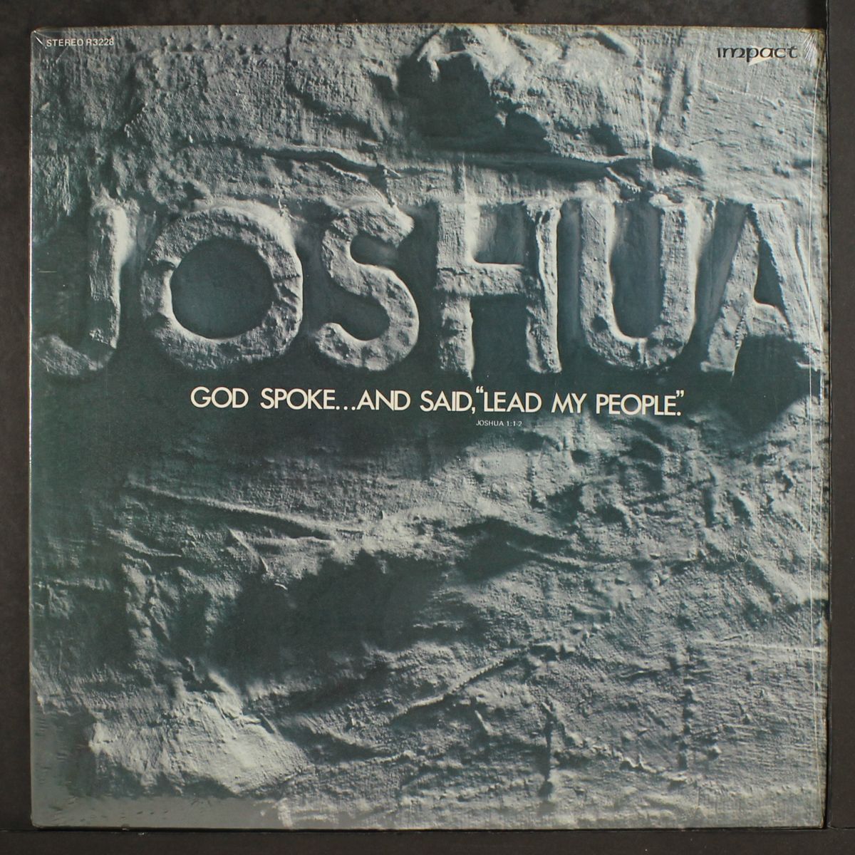 god spoke...and said "lead my people" by JOSHUA