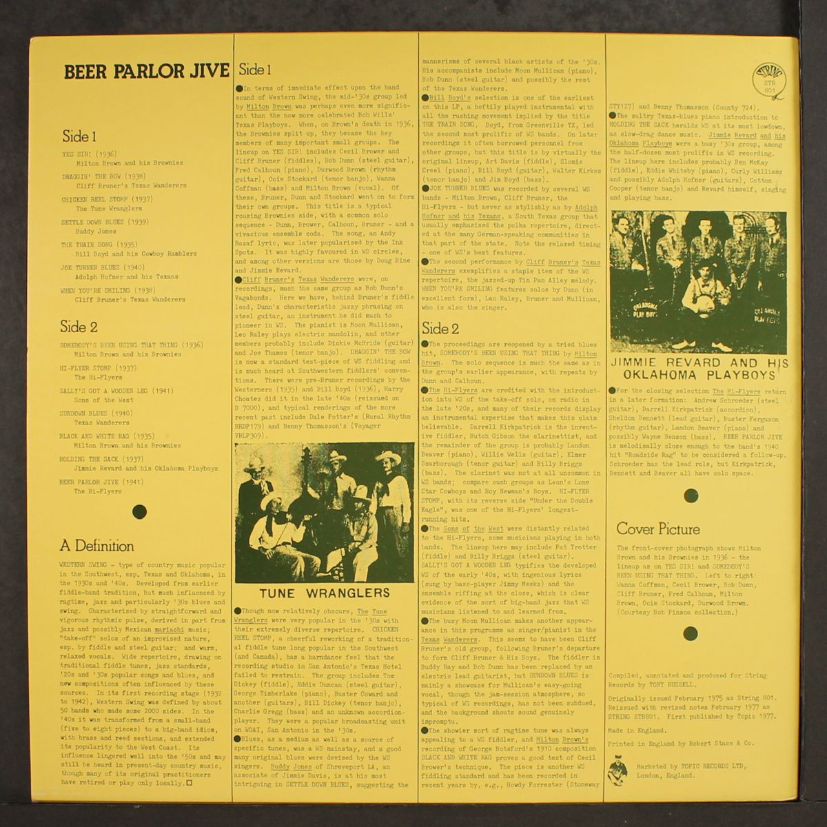 beer parlor jive, western swing 1935-41 by VARIOUS