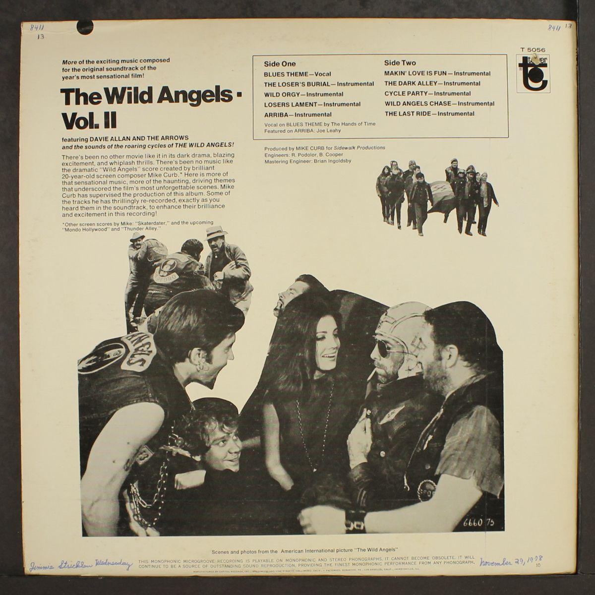 the wild angels, vol. 2 by SOUNDTRACK