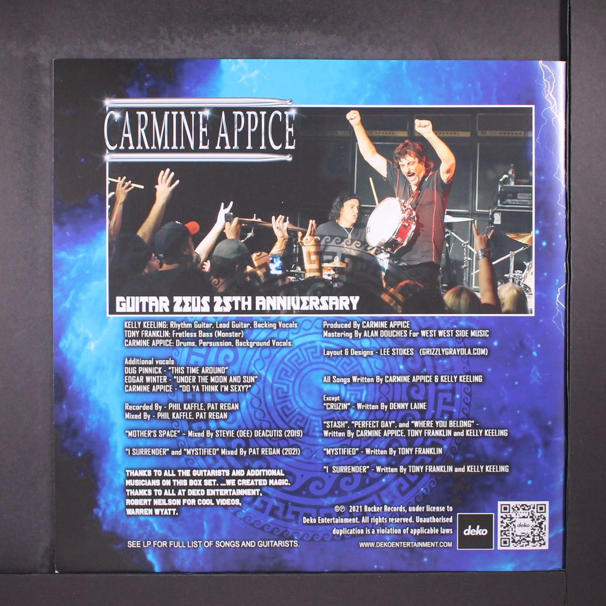 guitar zeus 25th anniversary by CARMINE APPICE