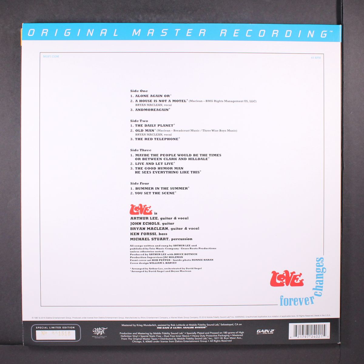 forever changes by LOVER