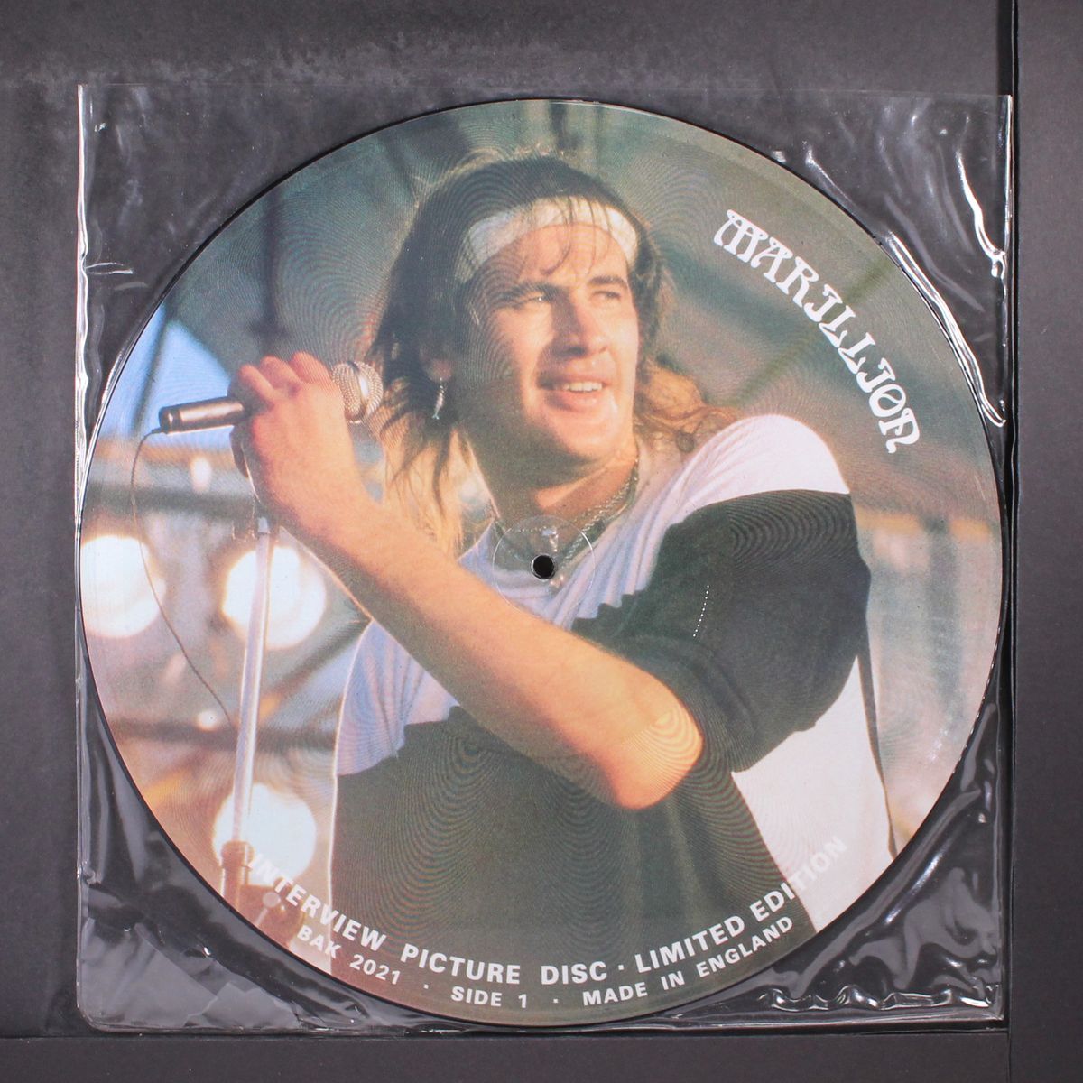 interview picture disc by MARILLION