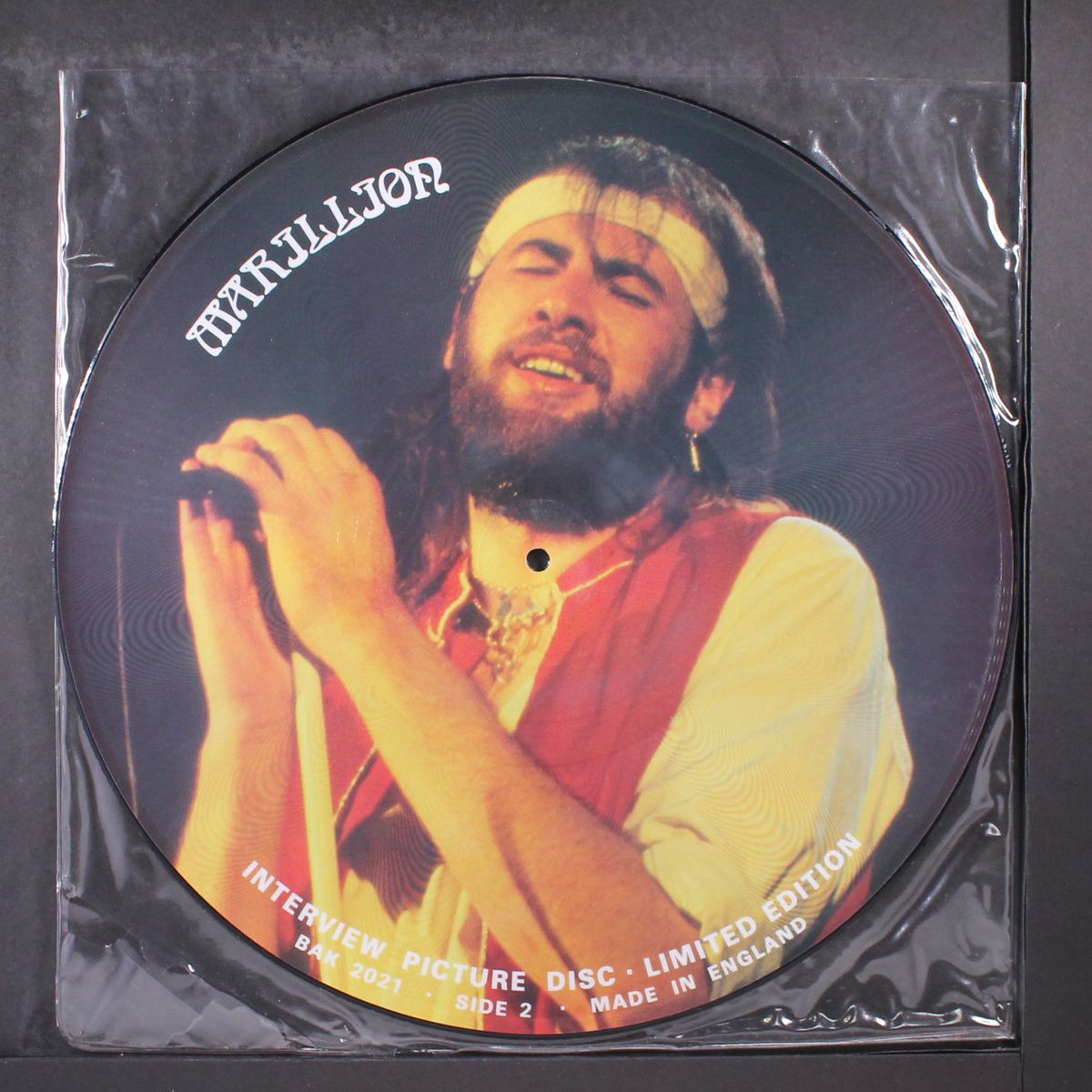 interview picture disc by MARILLION