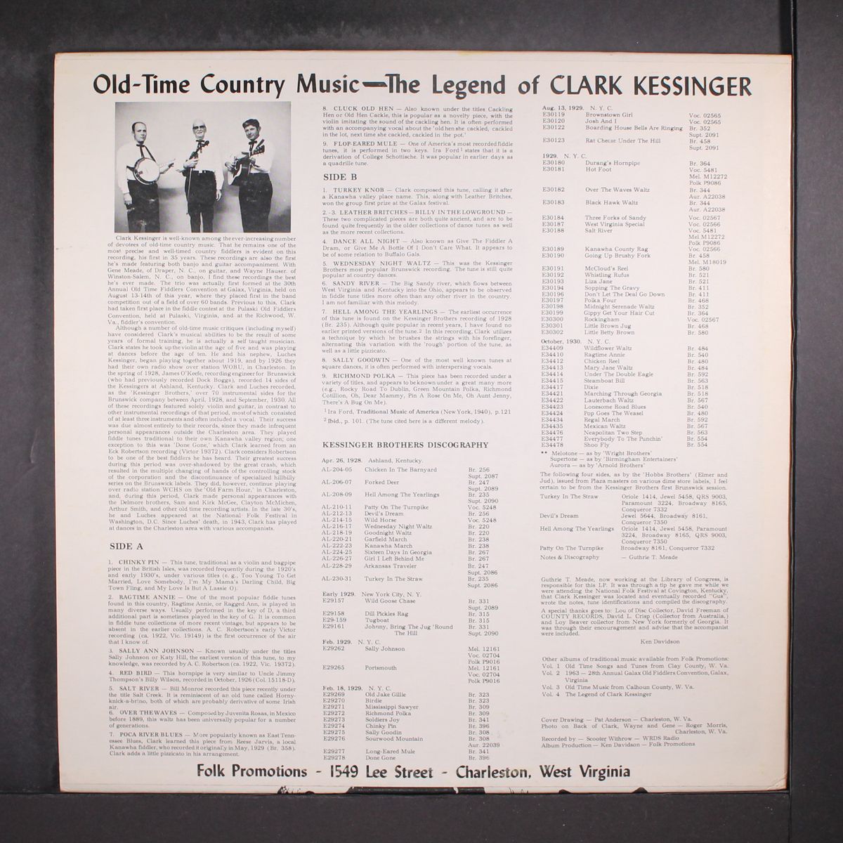 the legend of by CLARK KESSINGER