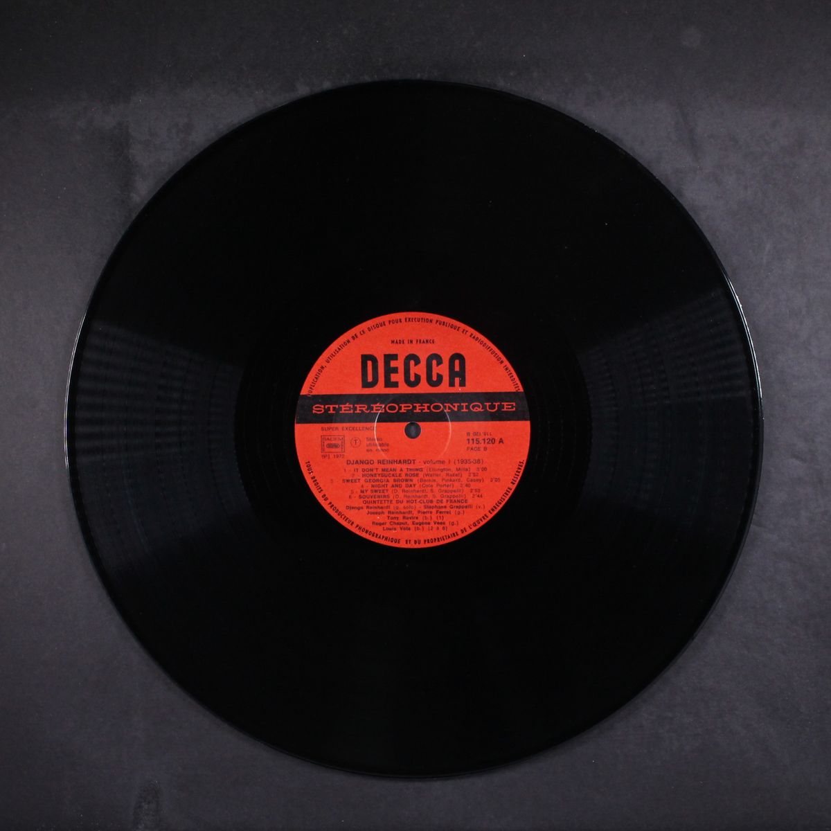 intégrale 1935-1946 volumes i à v by DJANGO REINHARDT