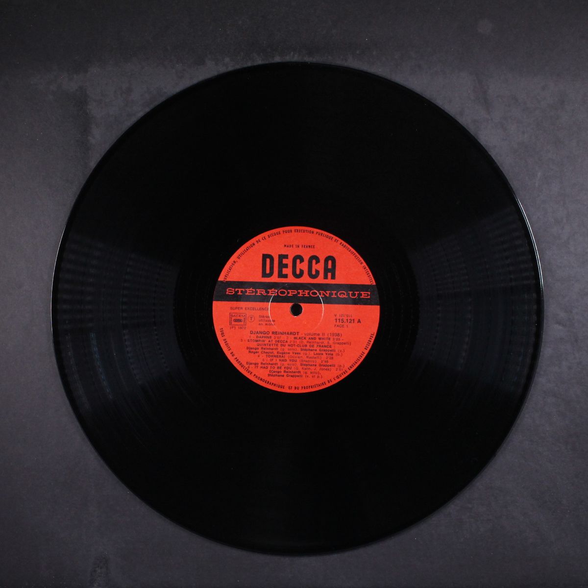 intégrale 1935-1946 volumes i à v by DJANGO REINHARDT