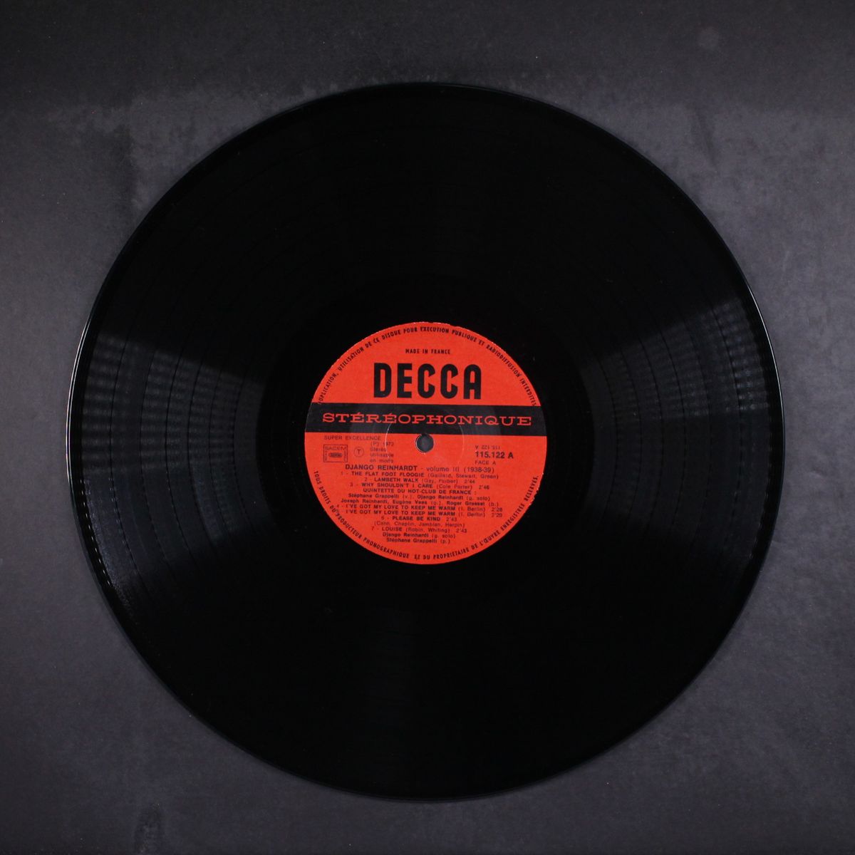 intégrale 1935-1946 volumes i à v by DJANGO REINHARDT