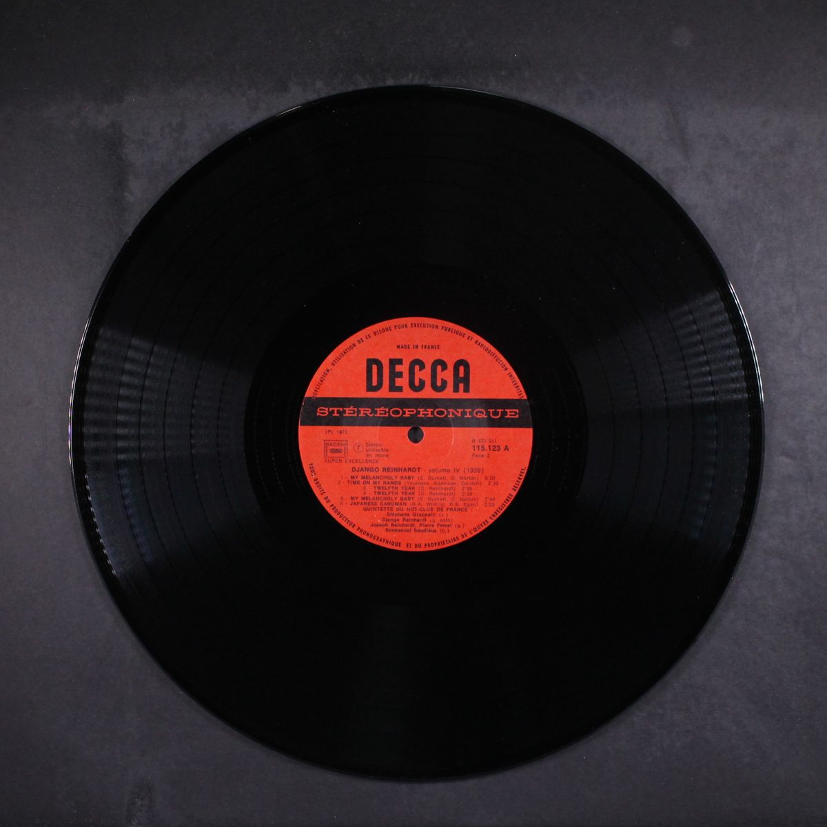 intégrale 1935-1946 volumes i à v by DJANGO REINHARDT