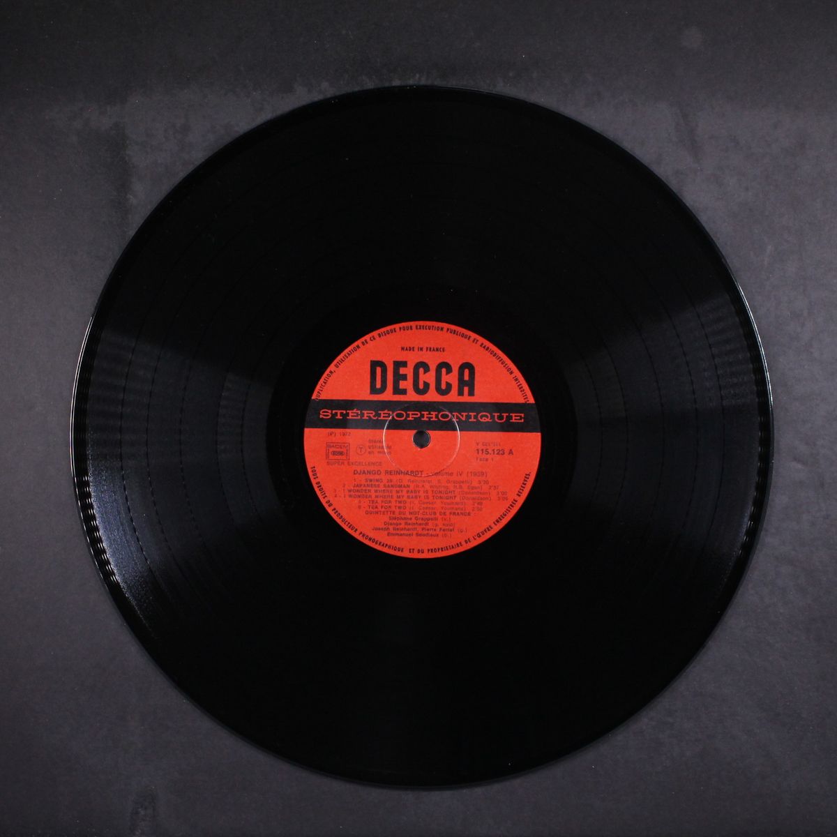 intégrale 1935-1946 volumes i à v by DJANGO REINHARDT