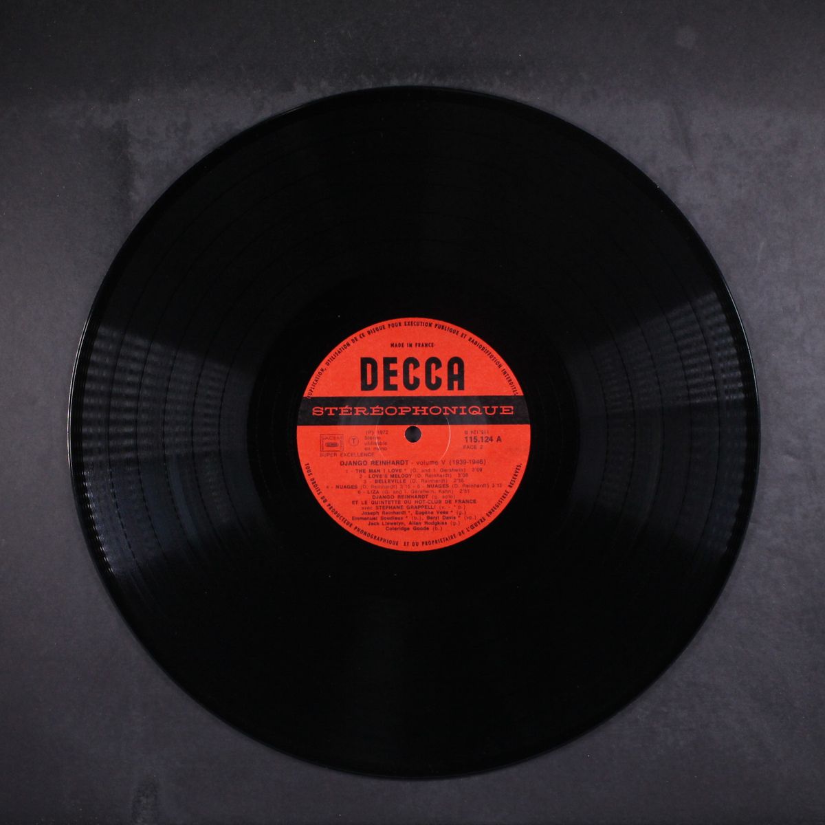 intégrale 1935-1946 volumes i à v by DJANGO REINHARDT