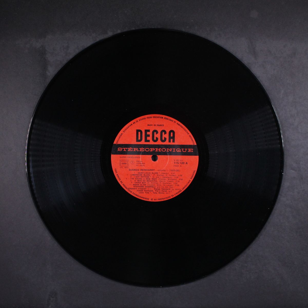 intégrale 1935-1946 volumes i à v by DJANGO REINHARDT