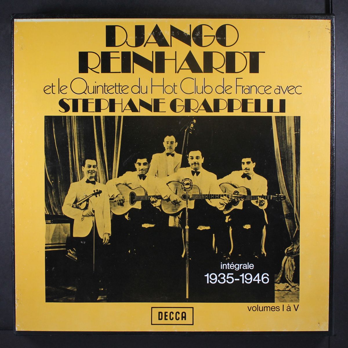 intégrale 1935-1946 volumes i à v by DJANGO REINHARDT