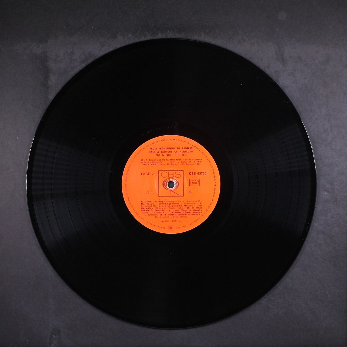 de la prohibition a la protestation - 50 ans de pop music americaine by VARIOUS