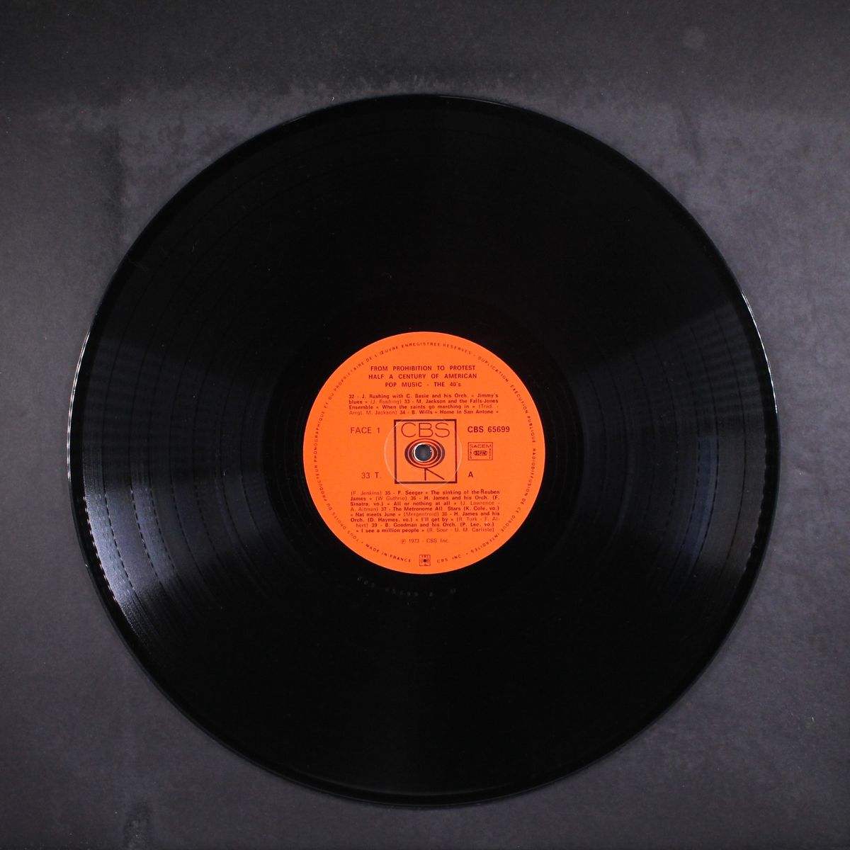 de la prohibition a la protestation - 50 ans de pop music americaine by VARIOUS