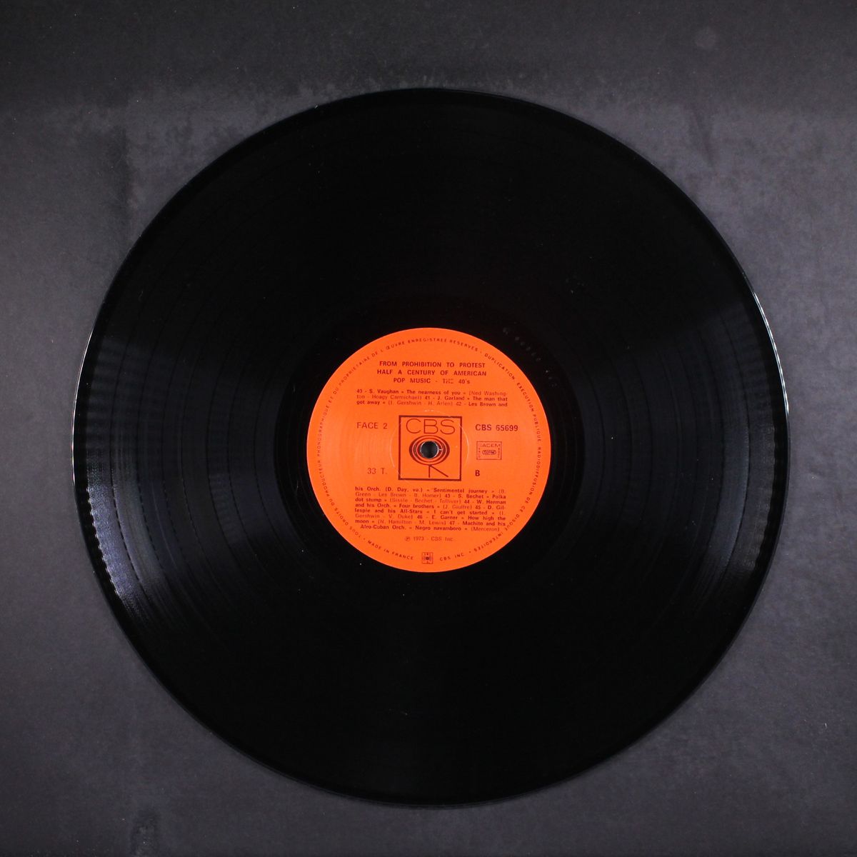 de la prohibition a la protestation - 50 ans de pop music americaine by VARIOUS