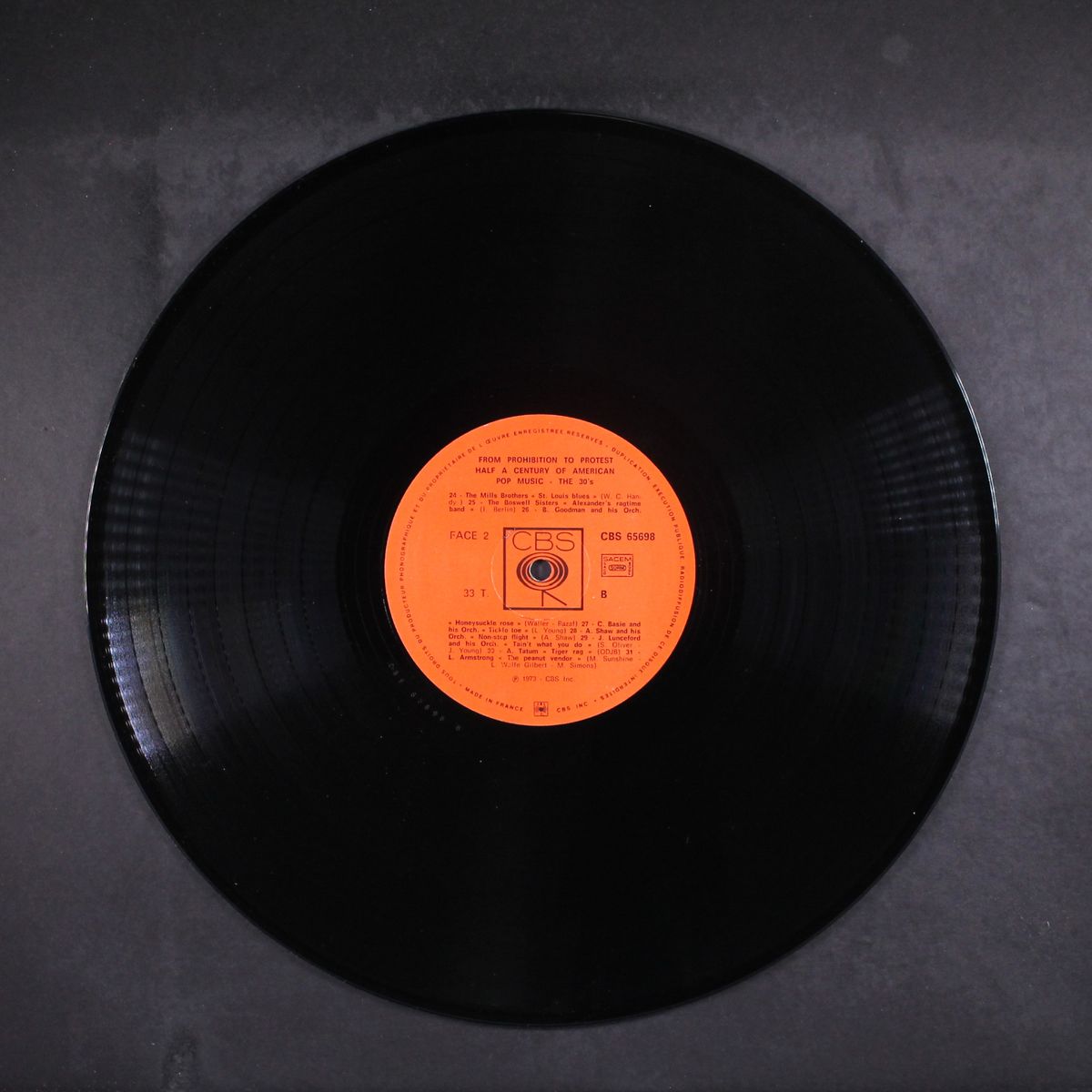 de la prohibition a la protestation - 50 ans de pop music americaine by VARIOUS