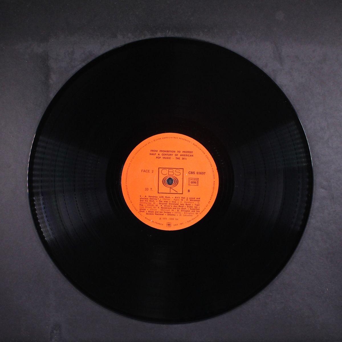 de la prohibition a la protestation - 50 ans de pop music americaine by VARIOUS