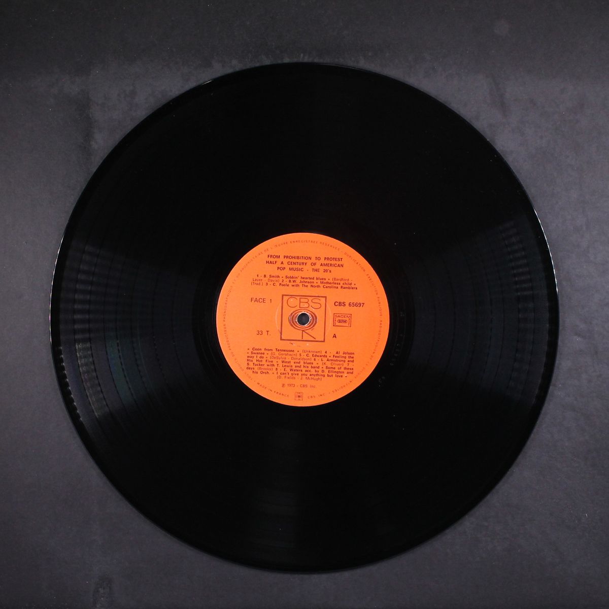 de la prohibition a la protestation - 50 ans de pop music americaine by VARIOUS