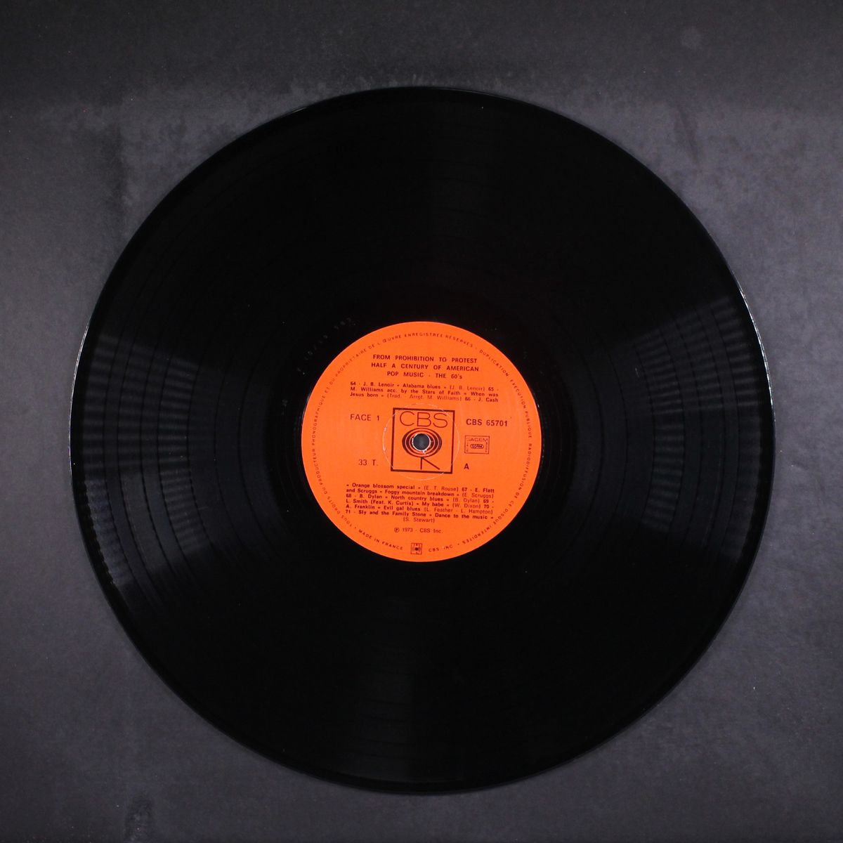 de la prohibition a la protestation - 50 ans de pop music americaine by VARIOUS