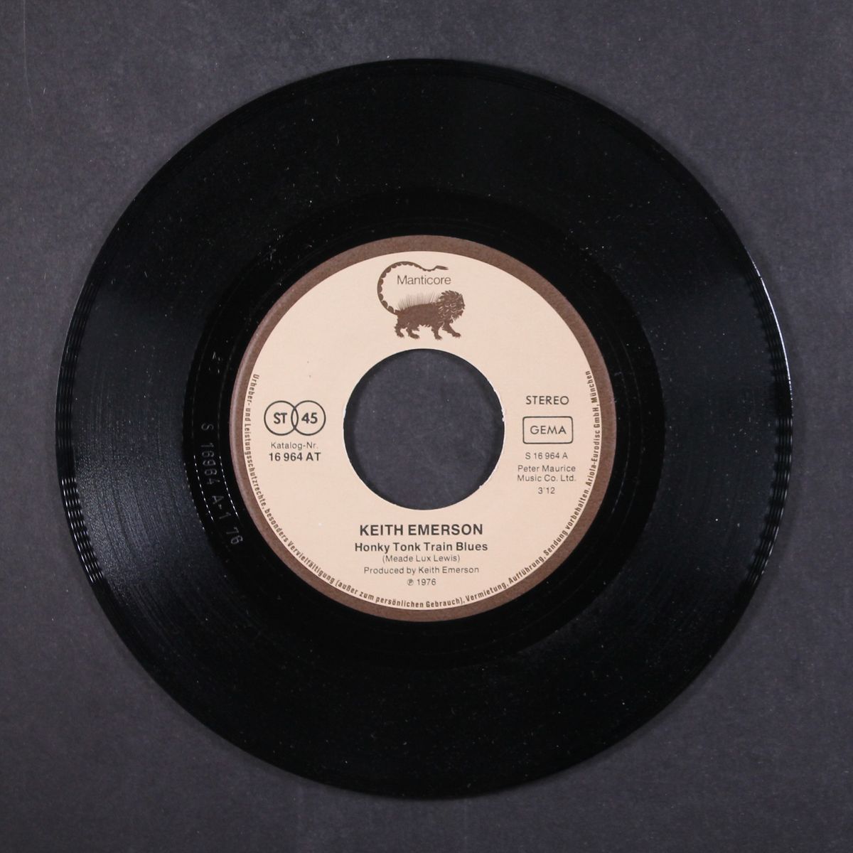 honky tonk train blues by KEITH EMERSON