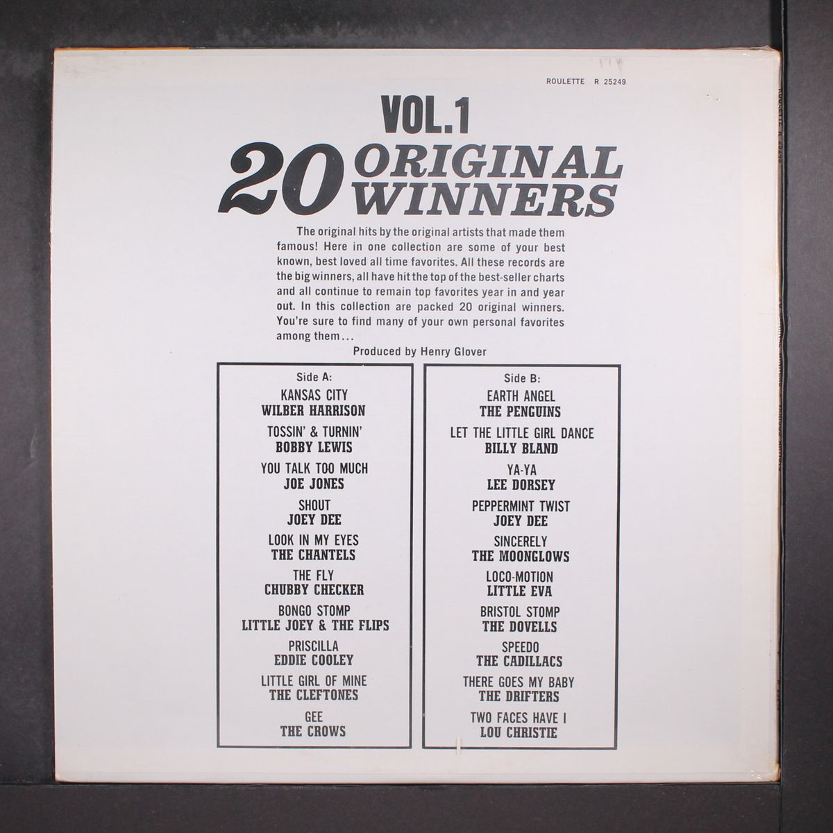20 original winners vol.1 by VARIOUS