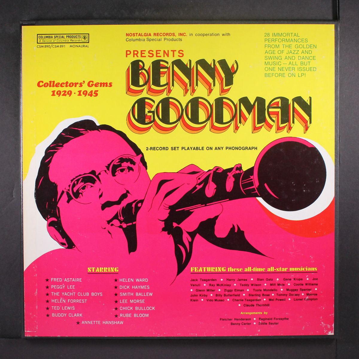 collector's gems 1929-1945 by BENNY GOODMAN