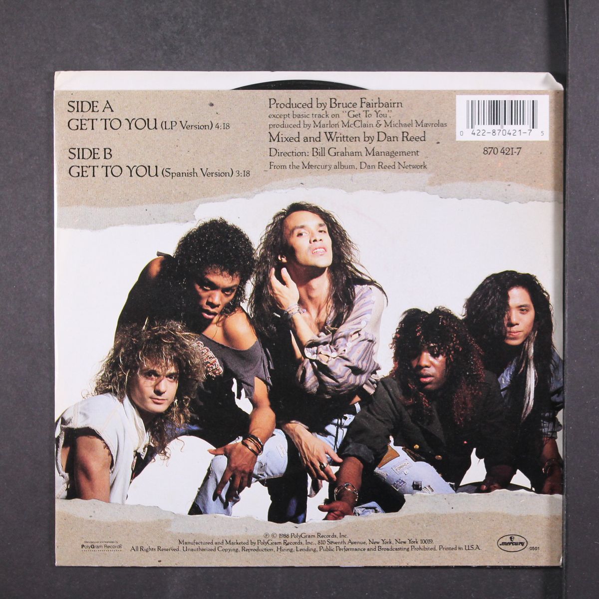 get to you / spanish version by DAN REED NETWORK