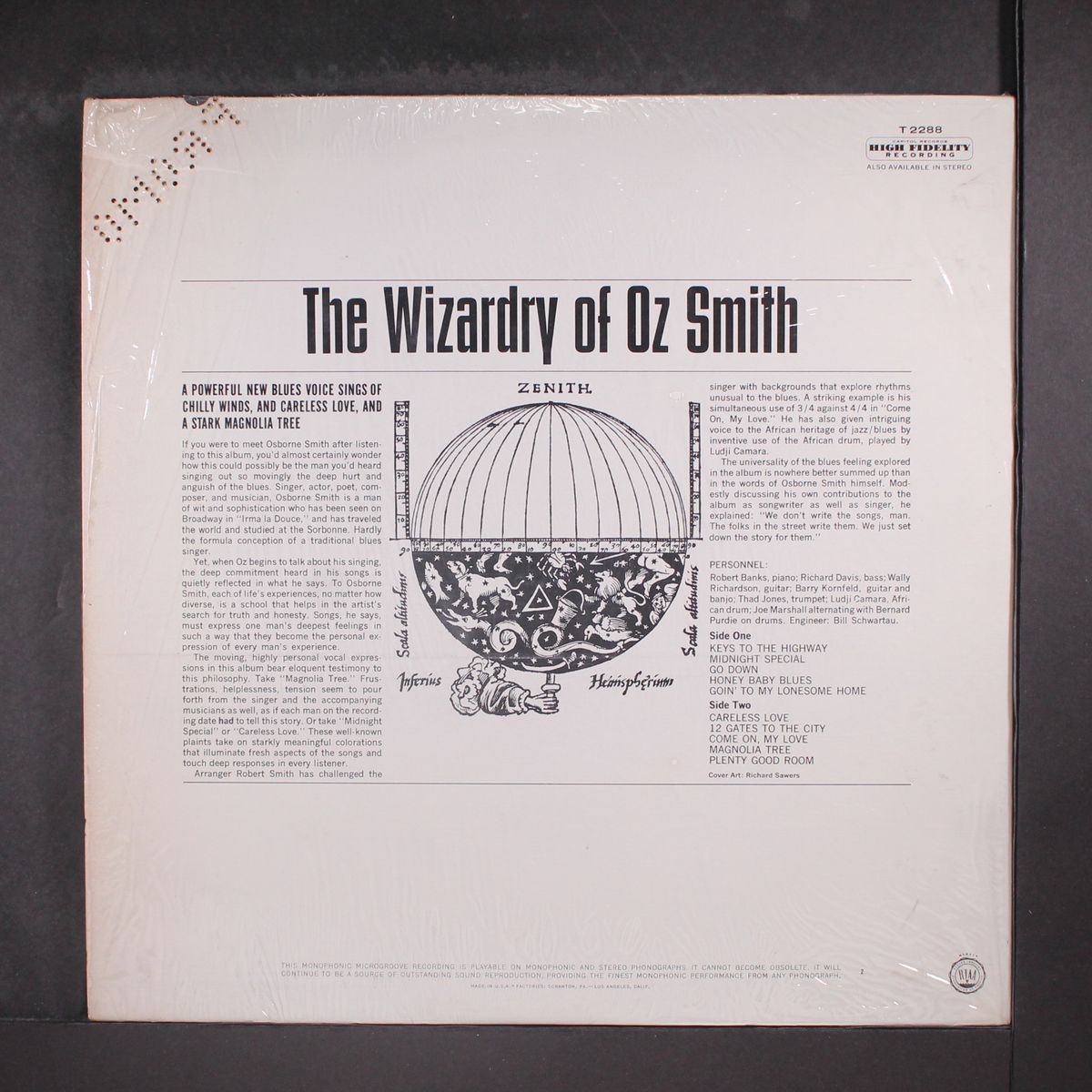 the wizardry of oz smith by OZ SMITH
