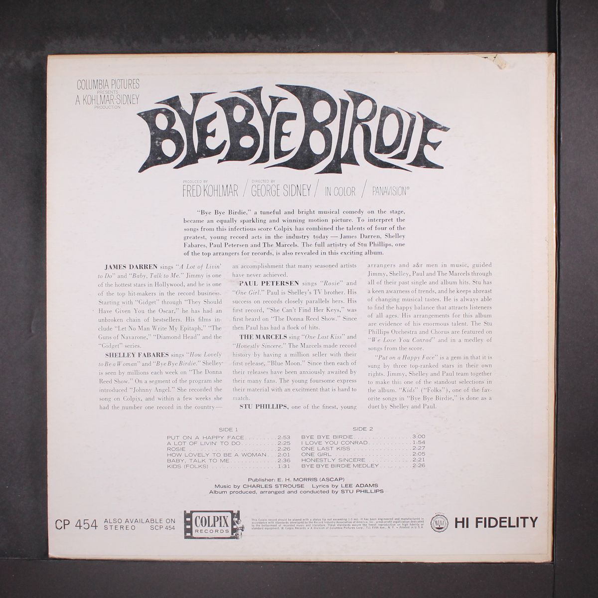 bye bye birdie by VARIOUS