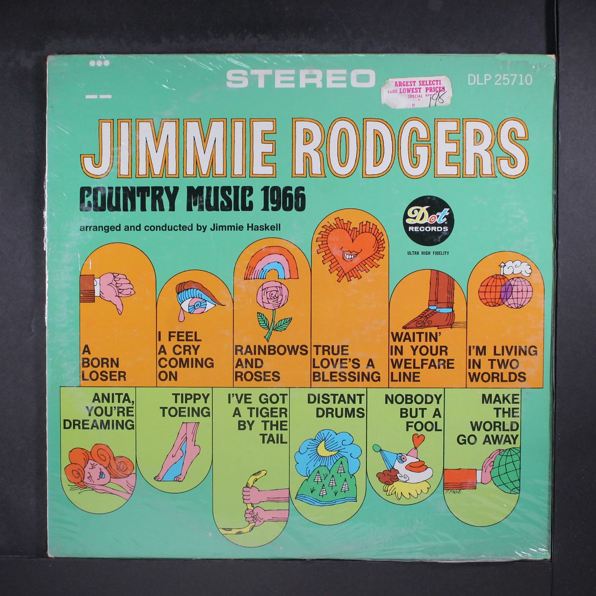 country music 1966 by JIMMIE RODGERS