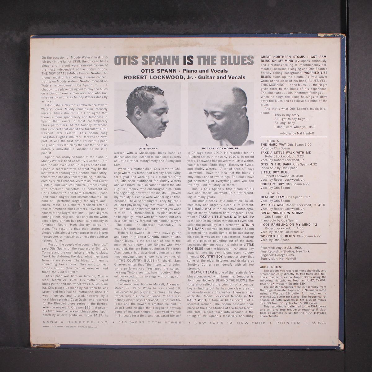 otis spann is the blues by OTIS SPANN