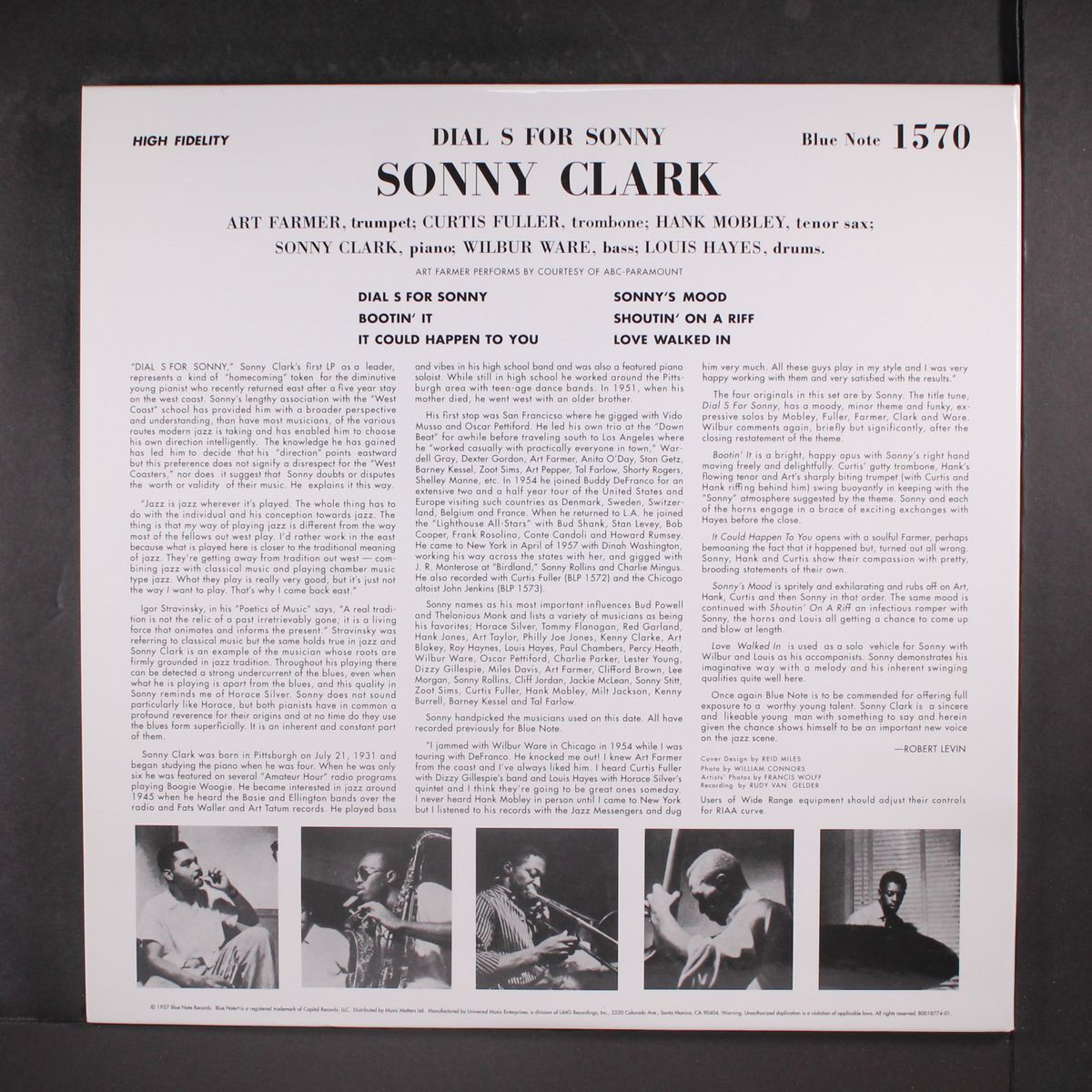 dial s for sonny by SONNY CLARK