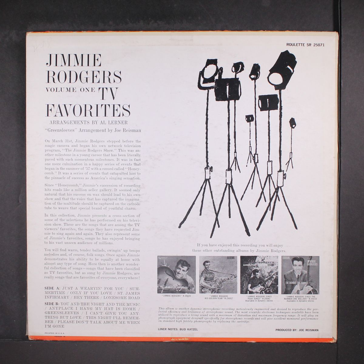 tv favorites by JIMMIE RODGERS