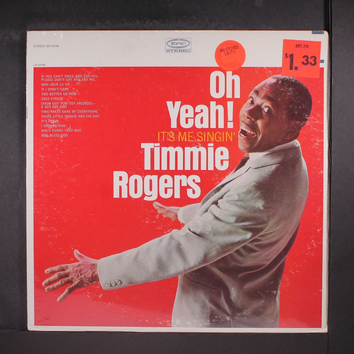 oh yeah by TIMMIE ROGERS
