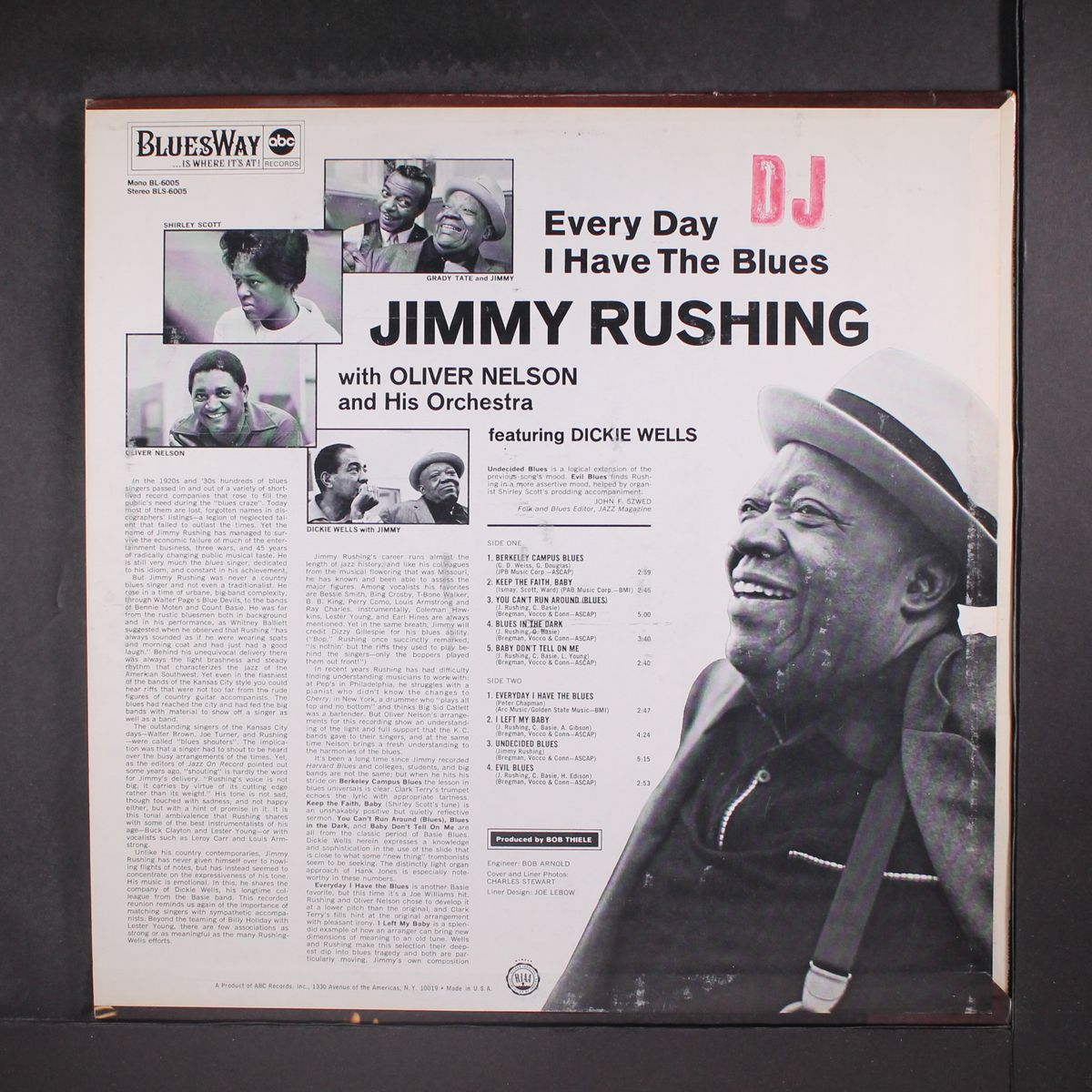 every day i have the blues by JIMMY RUSHING