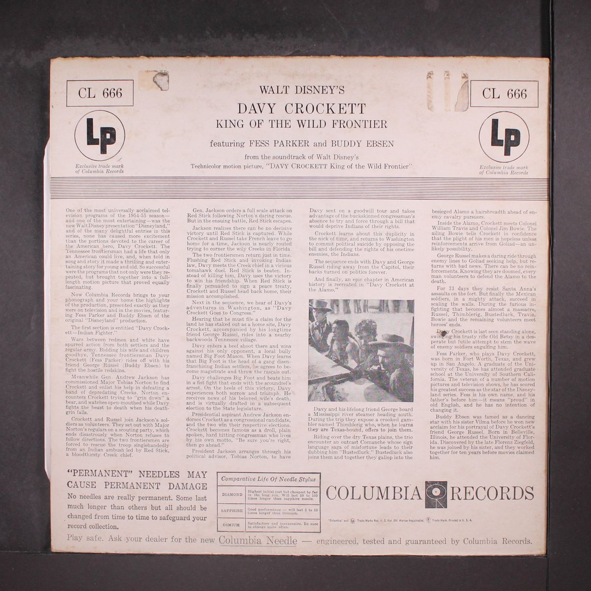 davy crockett by FESS PARKER & BUDDY EBSEN