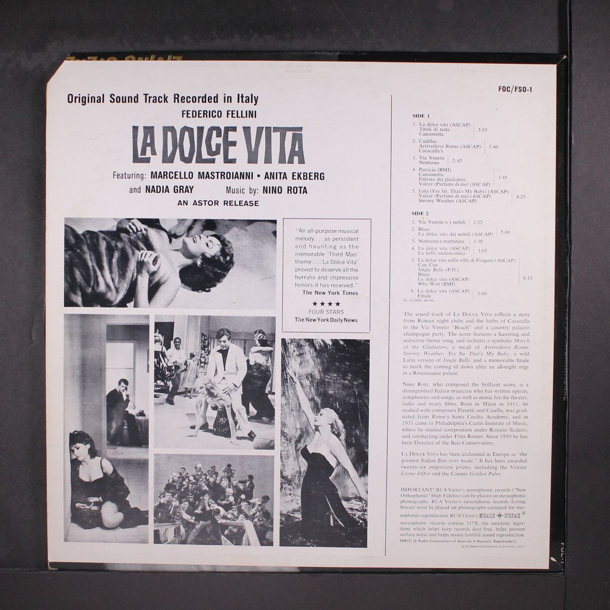 la dolce vita by SOUNDTRACK